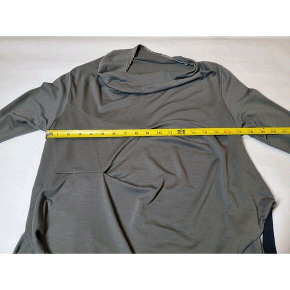 BRUNELLO CUCINELLI Italy Womens 6 DRESS Designer Avant Garde *flaws* Wool Gray - Picture 10 of 15